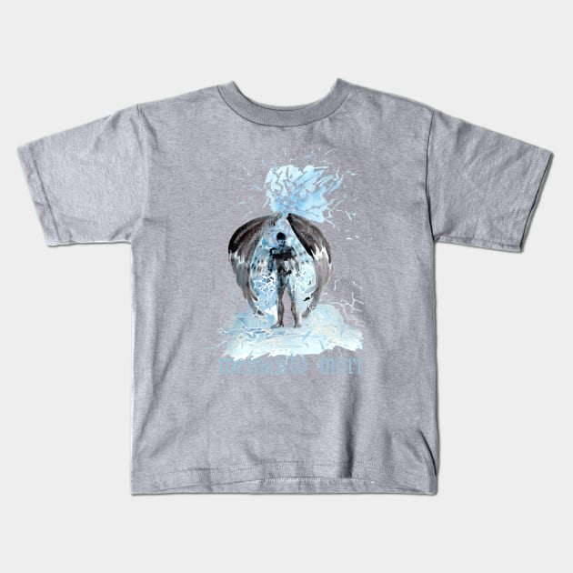 fallen angel Kids T-Shirt by RavensLanding
